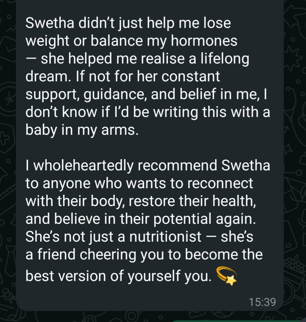 Client testimonial